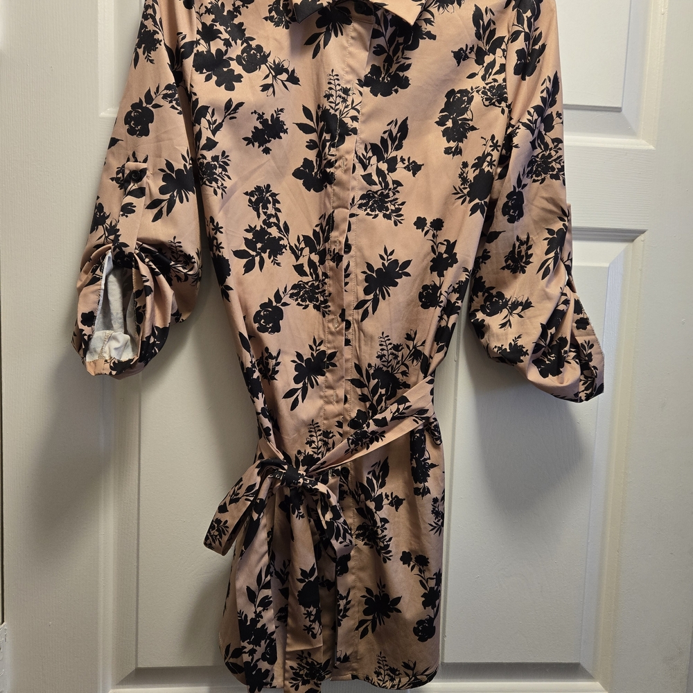 Floral Print Women's Blouse